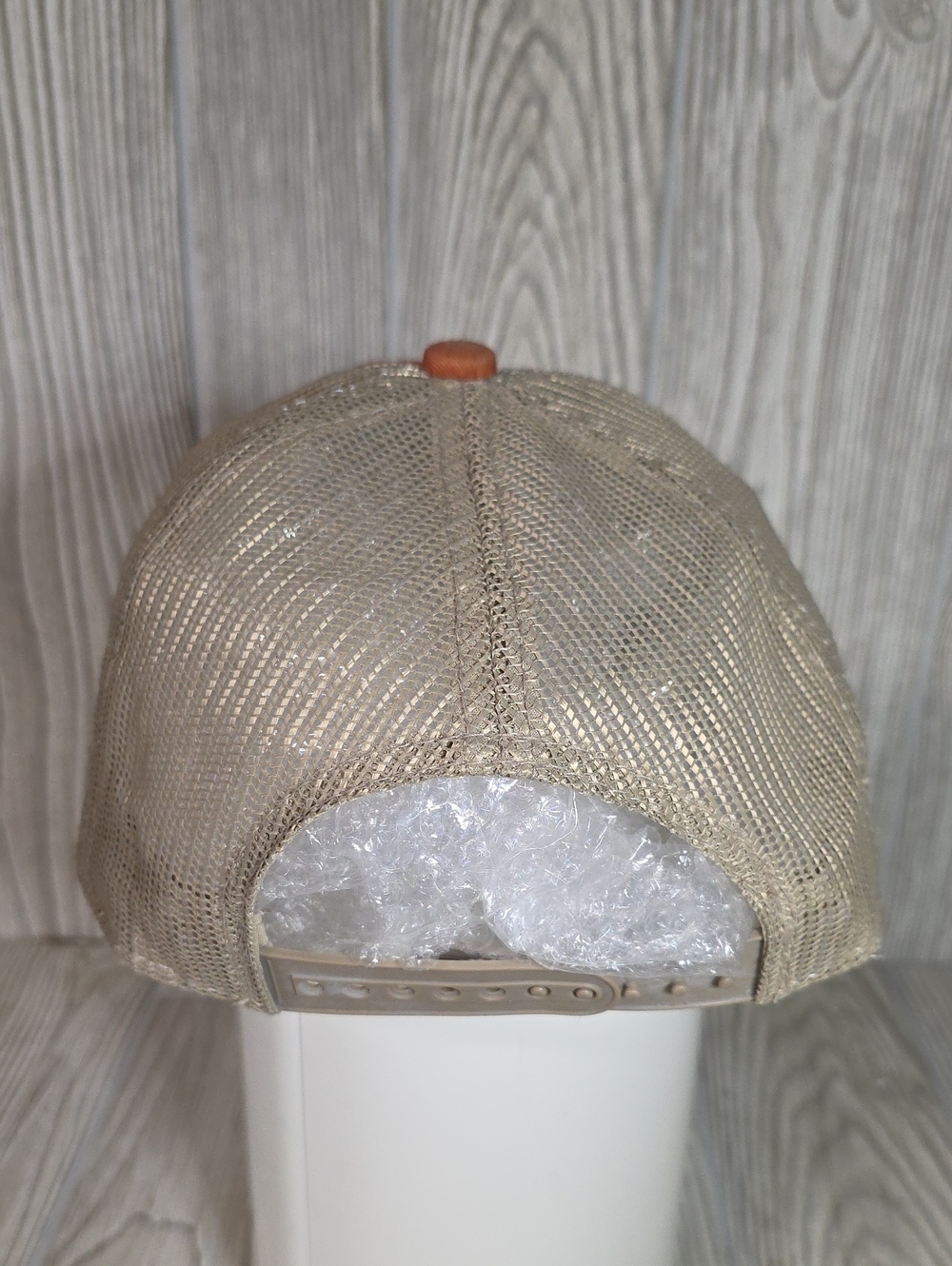 Stihl Outfitters Burnt Orange Mesh Trucker Logo Hat Unisex Adult Adjustable Cap - Picture 4 of 8
